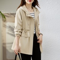2024年春装新款风衣女中长款外套今年流行外套女