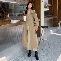 春装现货买家秀休闲宽松风衣外套女202A