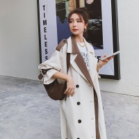 【2024现货】单排扣卡其经典设计高级感风衣199