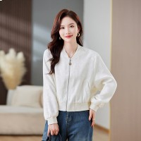 现货2024年春秋季新款棒球服小个子短外套上衣女