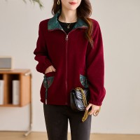 现货短外套女2024年春装新款刺绣盘扣洋气春秋外套女上衣