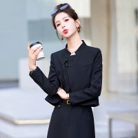 2024春季时尚新中式长袖小个子短外套