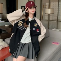 满背刺绣【2024现货】棒球服百搭中性19