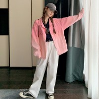 2024春装渐变色新创港风工艺牛仔外套D212