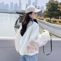 【新品现货】新中式提花拼接休闲宽松百搭外套617白