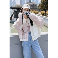 【新品现货】新中式提花拼接休闲宽松百搭外套617白