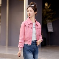 短款皮衣外套女2024年新款秋冬季时尚洋气妈妈高端小个子减龄上衣