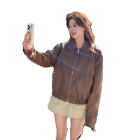 现货春装皮衣外套女短款新款韩版机车服253A