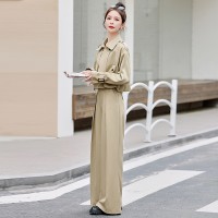 2024春装新款气质洋气时尚休闲舒适干练两件套