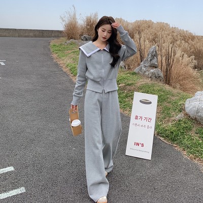 <!--现货数据好买家秀卫衣外套裤子两件套装女202A-->