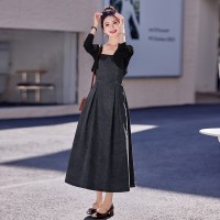 2024年春季春夏装新款bao款女装休闲可爱两件套连衣裙