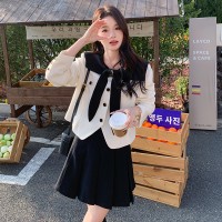 【新款现货】海军领两件套裙707