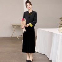 现货新中式套裙女2024年春季新款女装时尚气质两件套