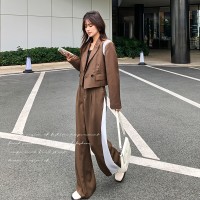 【2024现货】长裤套装宽松显瘦二件套小西装199