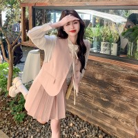 现货【2024】减龄轻奢三件套淑女连衣裙199
