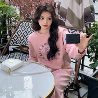 【2024现货】卫衣裙两件套粉色百搭显白199