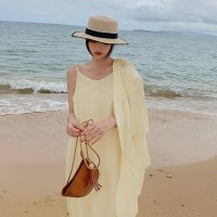 夏装现货韩版短袖西装+吊带裙两件套套装女202A