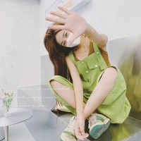2024韩版九分裤休闲背带连体裤199