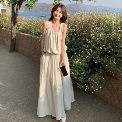 <!--现货夏季新款背心半身裙套装5205套装-->