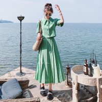 2024【初夏】棉麻连衣裙二件套199