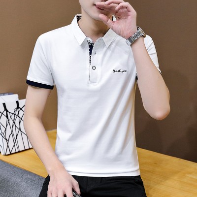<!--夏季休闲POLO衫短袖-->