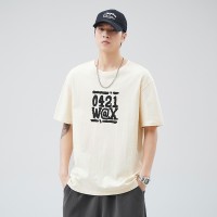 Q2024夏季简约短袖t恤男冰感宽松情侣夏季运动休闲内搭T恤上