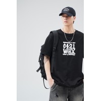 Q2024夏季简约短袖t恤男冰感宽松情侣夏季运动休闲内搭T恤上