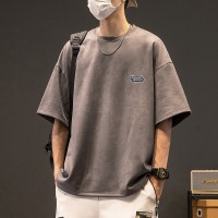 TC007青少年运动短袖T恤男孩夏季学生搭配帅气男大短袖夏装
