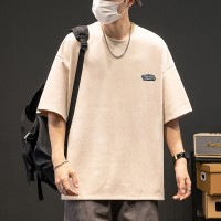 TC007青少年运动短袖T恤男孩夏季学生搭配帅气男大短袖夏装
