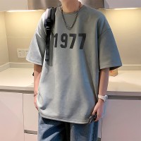 TC003印花潮流短袖T恤夏季男款青少年短袖T恤