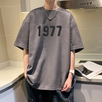 TC003印花潮流短袖T恤夏季男款青少年短袖T恤