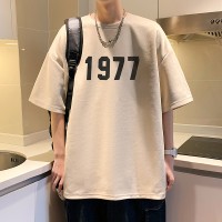 TC003印花潮流短袖T恤夏季男款青少年短袖T恤