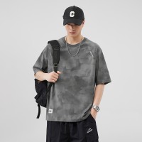 2024速干短袖t恤男夏季冰丝运动速干衣吸汗宽松上衣薄款透气半袖A