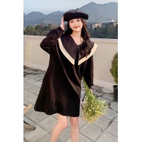 现货【2024】双层海军领淑女小短裤连衣裙19