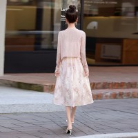 【夏季主推款】碎花连衣裙两件套2024夏新款气质优雅裙子