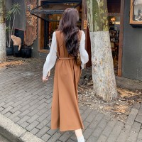 减龄高级感连衣裙【2024好款现货】配套腰带199