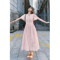 【刺绣现货】浅色系绣花轻奢连衣裙199