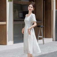 《现货高质48H发》新中式盘扣连衣裙