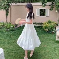 现货2024夏装新款新中式G风长款连衣裙865