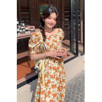 现货2024年夏季可爱甜美风清凉一夏连衣裙