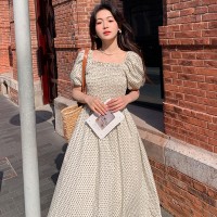 现货2024年夏季可爱甜美清凉一夏连衣裙