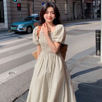 现货2024年夏季可爱甜美清凉一夏连衣裙