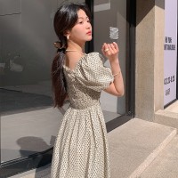 现货2024年夏季可爱甜美清凉一夏连衣裙