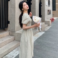 现货2024年夏季可爱甜美清凉一夏连衣裙