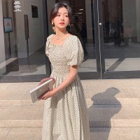 现货2024年夏季可爱甜美清凉一夏连衣裙