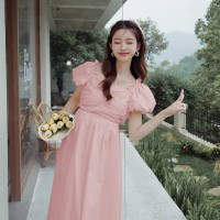 【2024现货主推现货】设计款蝴蝶结连衣裙280