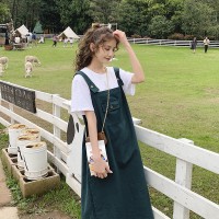 现货夏季减龄背带裙连衣裙1865