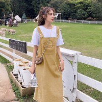 现货夏季减龄背带裙连衣裙1865