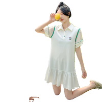 现货数据号现货夏季新款学院风甜美连衣裙7715