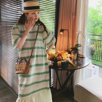 【现货2024】跳色小个子学院风森仙连衣裙女D161
